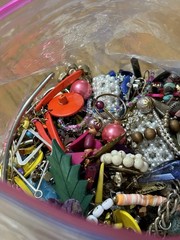 Craft Jewelry Lot Vintage To Now Mixed 4 Lb