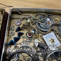 Vintage Lot Of Mixed Costume Jewelry