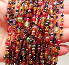Joan Rivers Multi Strand Glass Bead Necklace