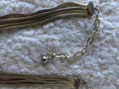 Francois Multi Strand 22k Gold Plated Neckace