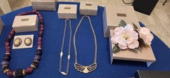 Vintage Avon Jewlery Lot Of 15.new In Box.sterling Silver Perfume Charm.1980s-90