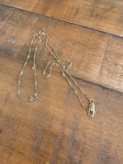 Vintage Gold Singapore 18 Inch Necklace