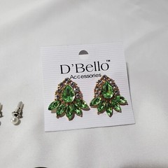 Lot of 19 Pairs Assorted Dangle, Hoop and Stud Earrings