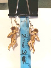 Vintage Angel Earings 1990’s
