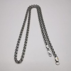 Vintage Sterling Silver Signed Chain Necklace 22 in (56 cm) 0.69 oz (19.58g)