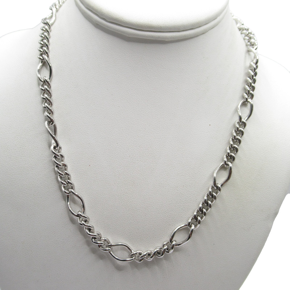 Silver Tone Chain Link Necklace Vintage Sarah Coventry