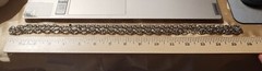 Vtg Signed Park Lane Silver tone Chain Necklace 32in”