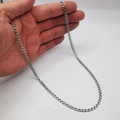 Authentic Vintage 925 Sterling Silver Handmade Chain Necklace – 10.60g