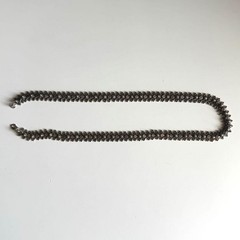 Vintage Silver Braided Necklace Used Not specified