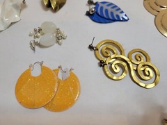 Vintage Pierced Earring Lot 40+ Pairs Of POST ONLY Assorted Colors & Sizes #1