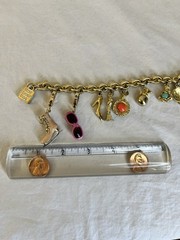 Vintage Charm Bracelet with Juicy Couture and Ben Amun Charms