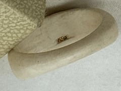 Vintage 14K Gold .585 Ribbed Bone Ring 5.5