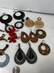 Vtg Pierced Earring Dangle Sugarfix Baublebar Lot E969