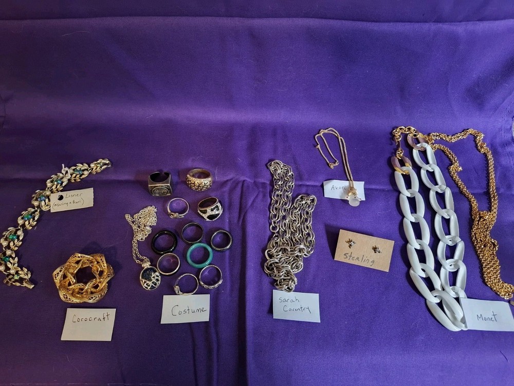 Jewelry Lot Corocraft Lisner Monet Sarah Cov Plus More