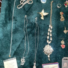 Vintage Fashion Jewelry Rings, Bracelets, Necklaces, Pins, Earrings, Rosaries
