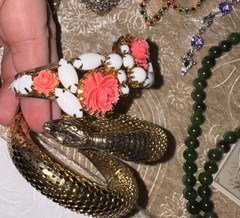 Julianas Art Deco Garnets Kramer Weiss Glowers Vtg SETS Rhinestone Jewelry Lot