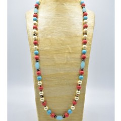R.J Graziano Vintage Crystal Necklace Beaded Station Neiman Marcus $190 NOS BinE