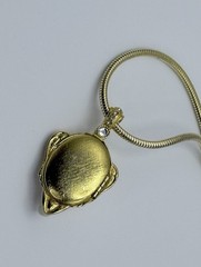 Edgar Berebi Elephant Locket Maharaja Pendant Necklace w/ Chain 1997 Vintage COA