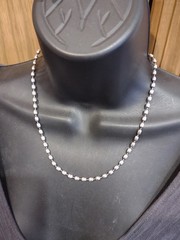 18 Inch Silpada Sterling Silver Bead Necklace