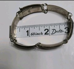 Vintage Siam Niello Sterling Silver Set Bracelet Pendant Earrings 925