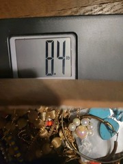 HUGE 8 Lbs Jewelry WEARABLE Lot Tangled Unsearched TREASURE