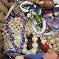 15+ Lbs Vintage To Now Craft Repair Tangled Junk Drawer Jewelry Lot