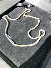 Sterling silver 925 made in Italy chain necklace vintage 20 inches 15.5 Grams