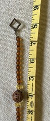 Boho Costume Jewelry Lot Of 11 Pieces Some Vintage Wood Leather Stone