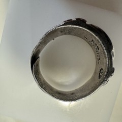 Vintage Hecho En Mexico Sterling Silver 925 Ring Size 5.5 6Grams