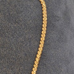 Vintage Gold Tone Clear Rhinestone Choker Necklace Ornate Square Baguette Stones