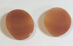 Antique Shell Cameos 2 Pieces 23mm X 30mm