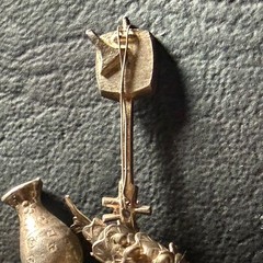 LOADED Vintage Chinese SILVER Charm Bracelet 7” 45 Charms 50 grams