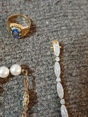 Lot of vintage jewelry, 10 k wg, 925, Victorian gold fill, 8 various pieces