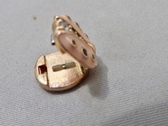 RETIRED VINTAGE PANDORA STERLING PINK ENAMEL CZ LADY BUG NECKLACE 20″ ALE