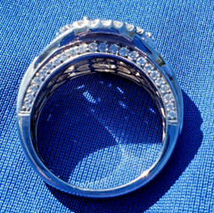 Original EARTH MINED DIAMOND Engagement Ring Vintage SOLID 18K GOLD Solitaire