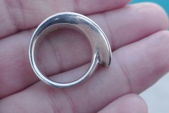 Vintage Robert Lee Morris Sterling Silver Ring – Size 5.75 / 9.6 Grams