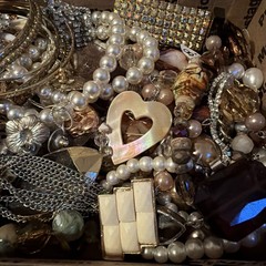Vintage to Now Jewelry Lot, All Wearable Untested. No Junk. Box D3