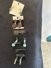 Lot Of 32 Assorted Pairs Mostly Vintage Earrings For Pierced Ears