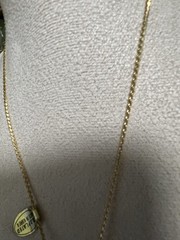 Vintage 1980s Gold Plated Bolo Star Lariat Necklace 18″ Made in Korea NOS