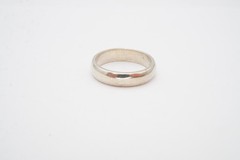 Vintage Mexico Sterling Silver 925 Ring Band Size 5.25 N5