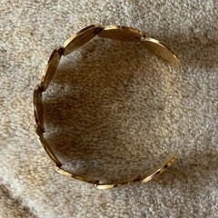 Vintage American Pennies Penny Cuff Bracelet 1970s, 2.25″ Diameter