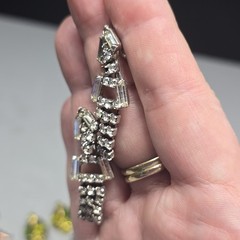 Juliana Sara Coventry Renoir & Unsigned Fish Rhinestones Earrings Brooches Lot
