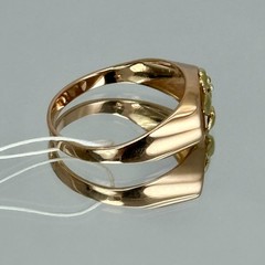 USSR Vintage Original 583 14K Rose & Yellow Gold Ring 2.90 g. 7,25 US Ukraine