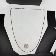 Nice Vintage SXI Italy Sterling Silver 2.4mm Rope Chain 30″ XL Necklace 15.1g