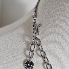 Talbots Two-Tone Links Necklace Gold & Silver Interlocking Circles