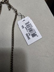 Vtg Cookie Lee Crystal Necklace & Pierced Earrings NOS With Tags