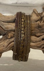 Antique Gold Tone (5) Multi-Strand “Victorian Style” Bracelet