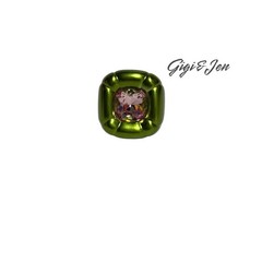 Swarovski Dulcis Cocktail Ring sizen 55 / 7 Green New