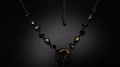 Vintage AVON Tigers Eye Necklace 15.5 – 18.5 inches NB3