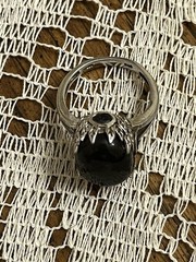 Signed STS Chuck Clemency Sterling Silver “Gems Out of Africa” Ring Size 9